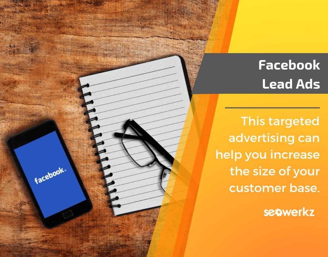 facebook lead ads infographic